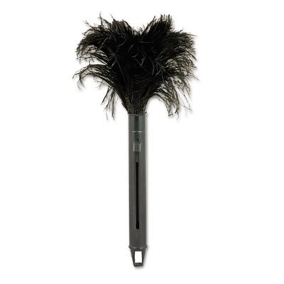 UNISAN Retractable Feather
Duster, Black Plastic Handle
Extends 9&quot; to 14&quot;