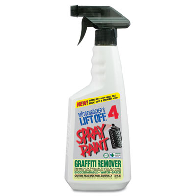 Motsenbocker&#39;s Lift-Off No. 4
Spray Paint Graffiti Remover,
22 oz. Trigger Spray