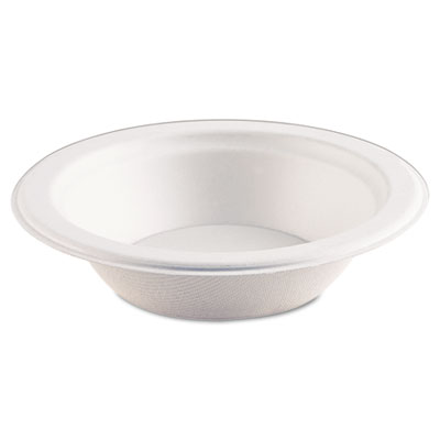 Eco-Products Compostable
Sugarcane Dinnerware, 12 oz.
Bowl, Natural White