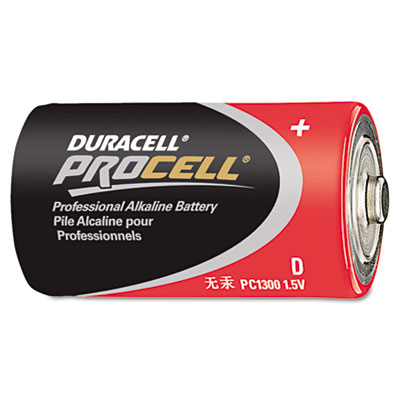 Duracell Procell Alkaline
Battery, D