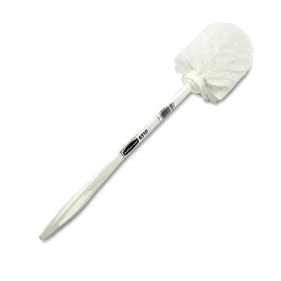 Rubbermaid Commercial Toilet Bowl Brush, White Plastic