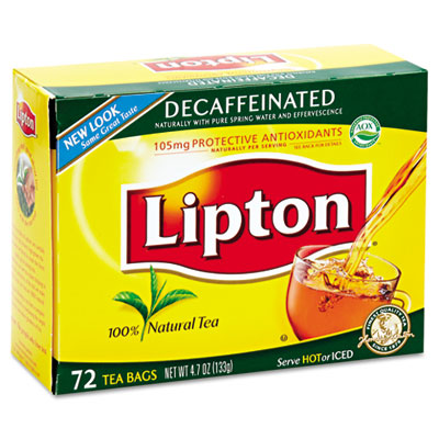 Lipton Tea Bags, Decaffeinated