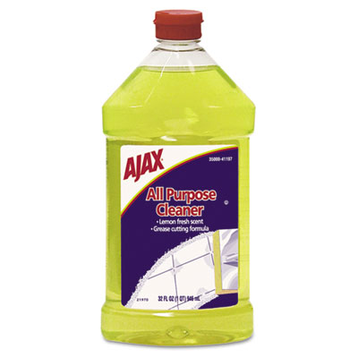 Ajax All-Purpose Liquid
Cleaner, Lemon Scent, 32 oz.
Bottle