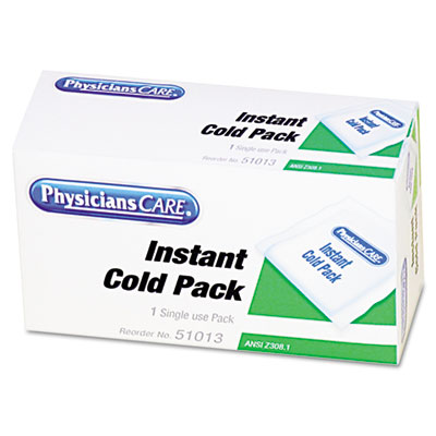 PhysiciansCare First Aid
Disposable Instant Cold Pack