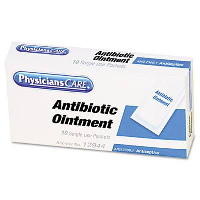 PhysiciansCare First Aid
Antibiotic Ointment, Box of 10
and Creams