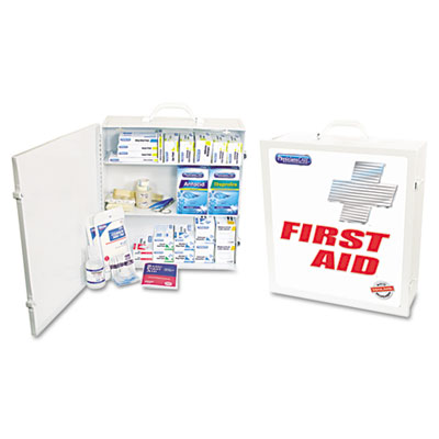 PhysiciansCare First Aid Kit
for 100 People, 694 Pieces,
OSHA/ANSI Compliant, Metal
Case