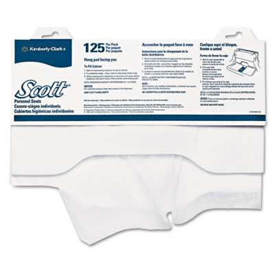 KIMBERLY-CLARK PROFESSIONAL*
SCOTT Personal Seats Sanitary
Toilet Seat Covers