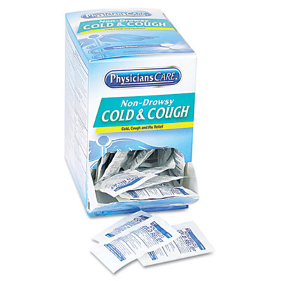 PhysiciansCare Cold and Cough
Congestion Medication,
Two-Pack