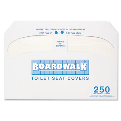 Boardwalk Premium Half-Fold
Toilet Seat Covers