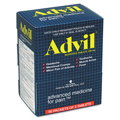 Advil Ibuprofen Tablets,
2/Pack