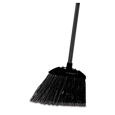 Rubbermaid Commercial Lobby
Pro Broom, Poly Bristles, 28&quot;
Metal Handle, Black/Yellow