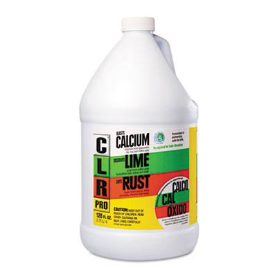 CLR PRO Calcium, Lime and
Rust Remover, 128 oz Bottle