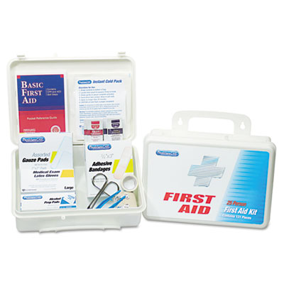 PhysiciansCare Office First
Aid Kit, for Up to 25 People,
131 Pieces