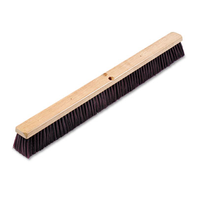 Boardwalk Floor Brush Head, 3
1/4&quot; Maroon Stiff
Polypropylene, 36&quot;