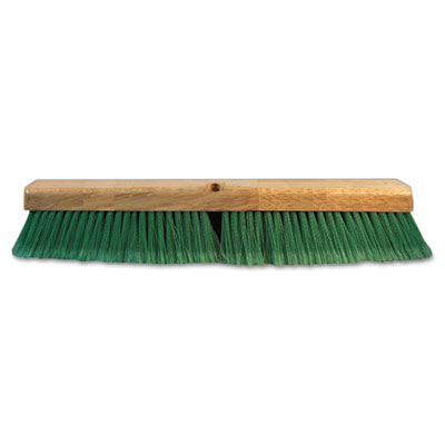 Boardwalk Push Broom Head, 3&quot;
Green Flagged Recycled PET
Plastic, 24&quot;