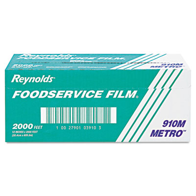 Reynolds Wrap Metro
Light-Duty Film with Cutter
Box, 12&quot; x 2000 ft.