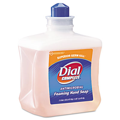 Dial Complete Antimicrobial
Foam Hand Soap, 1 Liter Refill