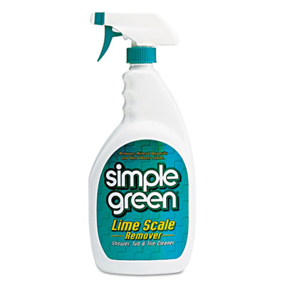 simple green Lime Scale
Remover &amp; Deodorizer,
Wintergreen, 32oz, Bottle