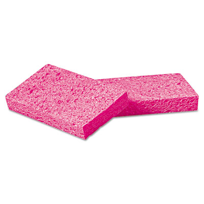 Premiere Pads Small Pink Cellulose Sponge, 3 3/5 x 6