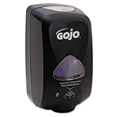 GOJO TFX Foam Soap Dispenser,
1200mL, 6w x 4d x 10-1/2h,
Black