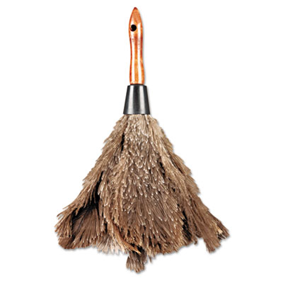 UNISAN Professional Ostrich Feather Duster, 4&quot; Handle