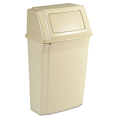 Rubbermaid Commercial Slim Jim Wall-Mounted Container,