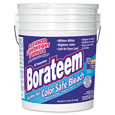 Borateem Color Safe Bleach,
Powder, 17.5 lb. Pail