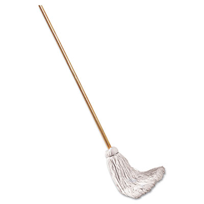 UNISAN Deck Mop w/48 in.
Wooden Handle, 12-oz. Cotton
Fiber Head