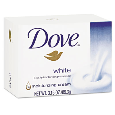 Dove Bar Soap with 1/4
Moisturizing Cream, 3.15 oz