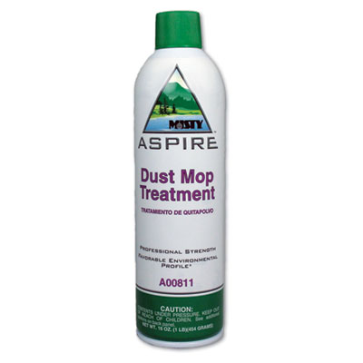 Misty Aspire Dust Mop Treatment, Lemon Scent, 20