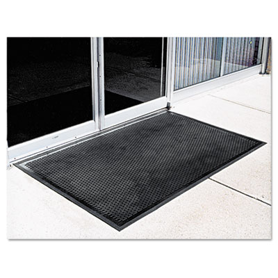 Crown Crown-Tred
Indoor/Outdoor Scraper Mat,
Rubber, 34-1/2 x 58, Black