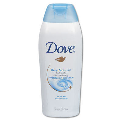 Dove Deep Moisture Nourishing Body Wash, White, 24 oz.