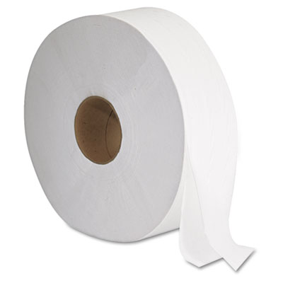 GEN JRT Jumbo Bath Tissue, 2-Ply, White, 12&quot; Diameter