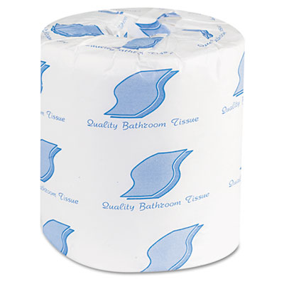 GEN Bath Tissue, Individually Wrapped, 2-Ply, White, 500