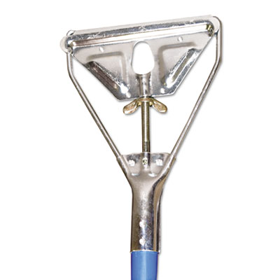Impact Metal Speed Change Mop Handle, 63 1/2&quot;, Blue Steel