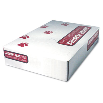 Jaguar Plastics Low-Density Can Liner, 43 x 47,
