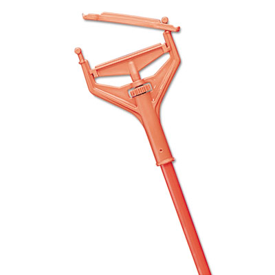 Impact Plastic Speed Change Mop Handle, Fiberglass, 57&quot;,