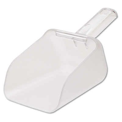 Rubbermaid Commercial Bouncer Bar/Utility Scoop, 32oz, Clear