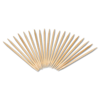 Royal Round Wood Toothpicks,
2 3/4&quot;, Natural, 19200/Case