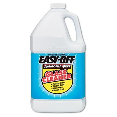 EASY-OFF Glass Cleaner
Concentrate, Lemon Scent,
Liquid, 1 gal. Bottle