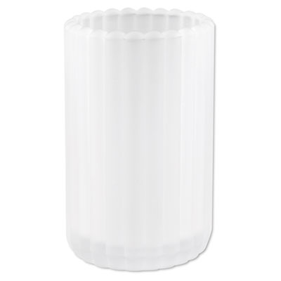Sterno Candle Lamp Petite Frosted Glass Candelabra,