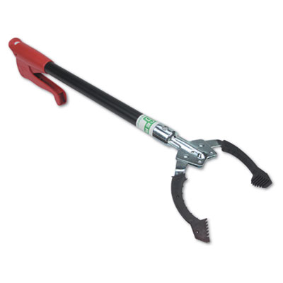 Unger Nifty Nabber Extension Arm with Claw, 18in, Black/Red