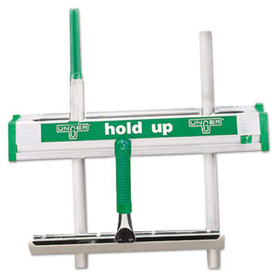 Unger Hold Up Aluminum Tool
Rack, 18&quot;, Aluminum/Green