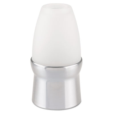 Sterno Metal Candle Lamp Base, 2 3/4in, Brushed Silver