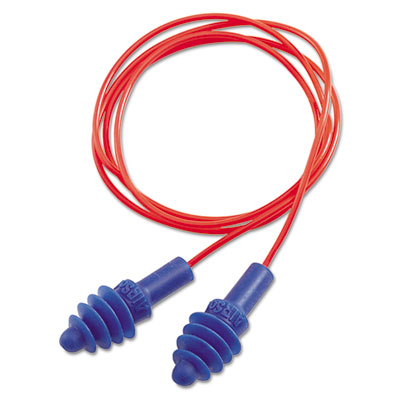 Howard Leight by Honeywell
DPAS-30R AirSoft Multiple-Use
Earplugs, 27NRR, Red
Polycord, Blue