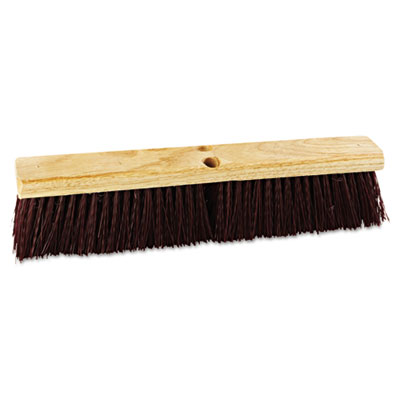 Boardwalk Floor Brush Head, 18&quot; Head, Polypropylene