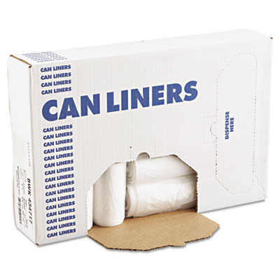 Boardwalk High-Density Can Liners, 43 x 47, 56-Gal, 17