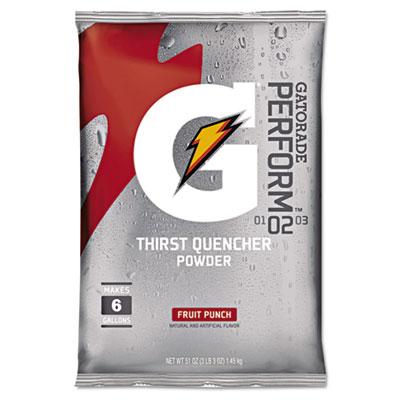 Gatorade Original Powdered
Drink Mix, Fruit Punch, 51 Oz
Packet