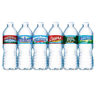Nestle Waters Bottled Spring Water, .5 Liter, Bottles,