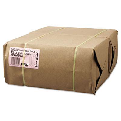 General 12# Paper Bag, 57-lb
Base, Brown Kraft, 7-1/16 x
4-1/2 x 13-3/4, 500-Bundle